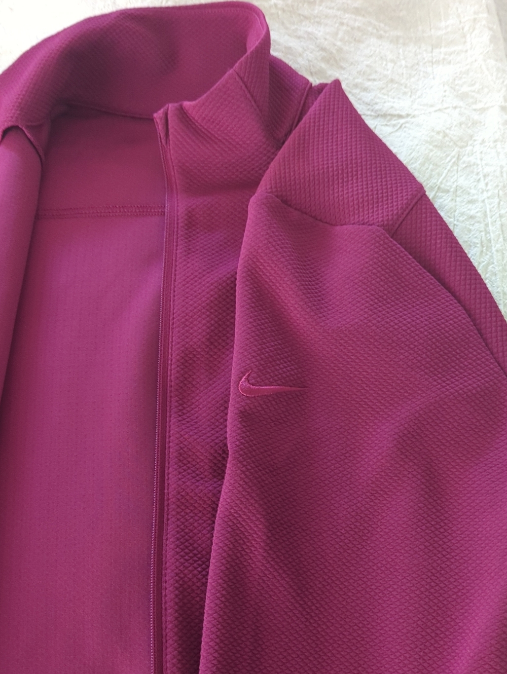 Nike Golf TPC Scottsdale Full Zip Jacket Burgundy Small Home of WM Phoenix Open - Picture 8 of 11